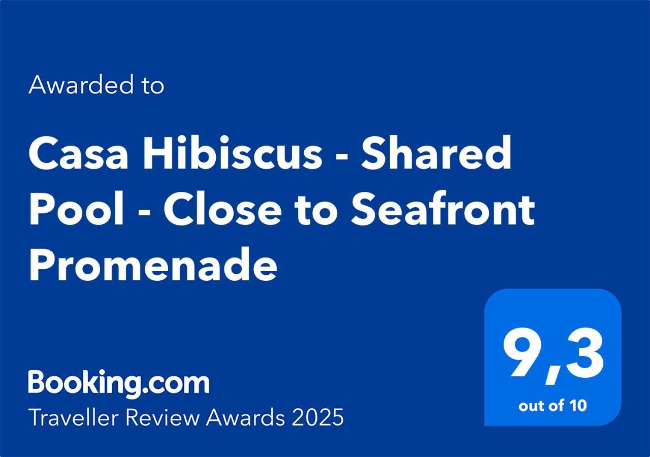 Casa Hibiscus - Shared Pool - Close To Seafront Promenade Punta Mujeres Exterior foto